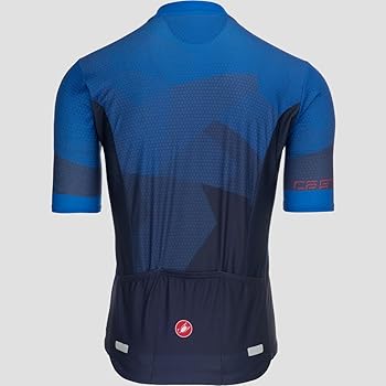 Castelli UPF LS JERSEY メンズ M 青 Jerseys Cycling Men UPF LONG SLEEVE JERSEY - Castelli Cycling